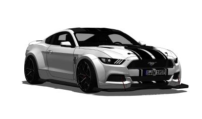 超精细汽车模型 福特 野马 Ford Mustang GT